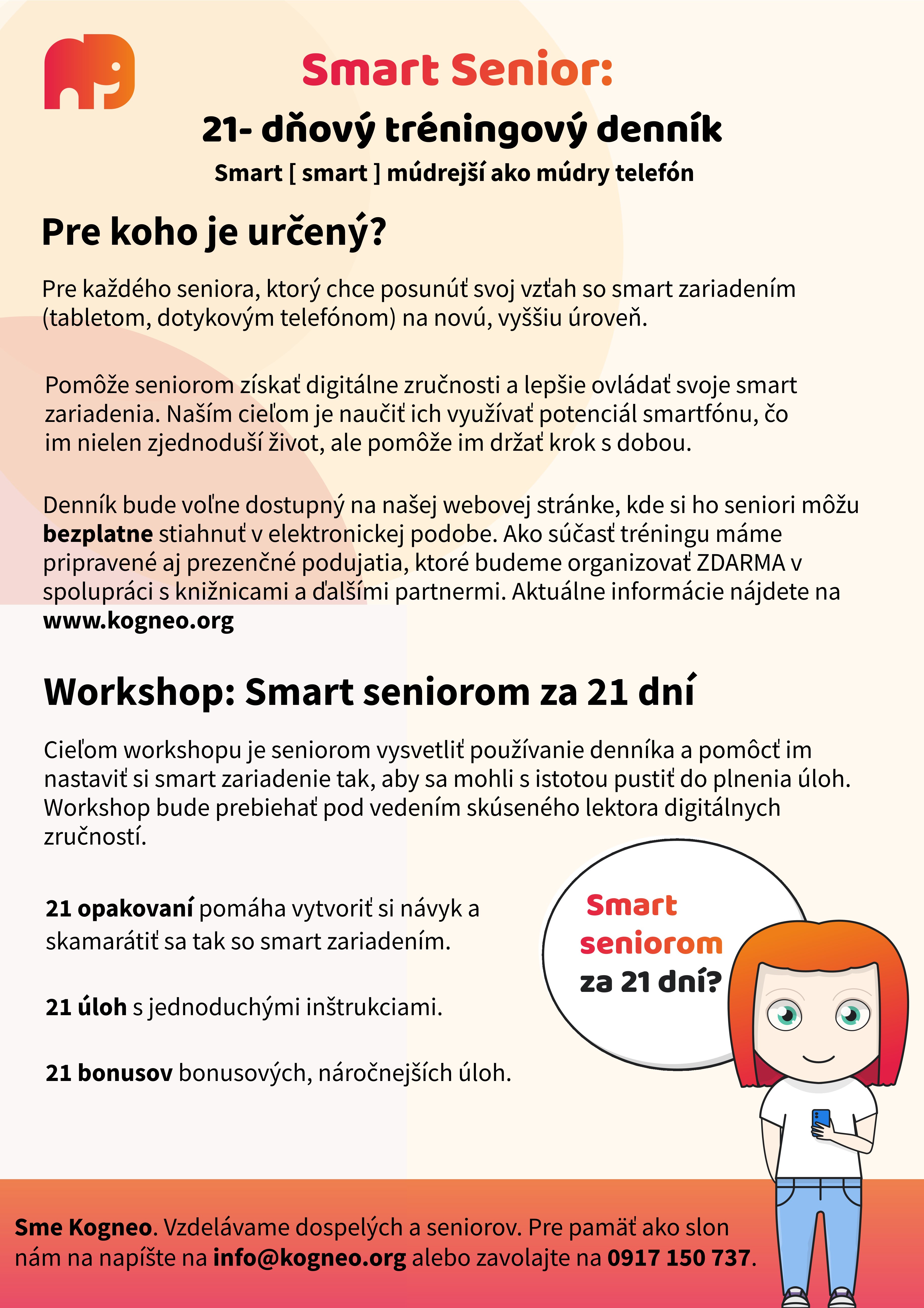 Smart Senior 21-dňový tréning - info