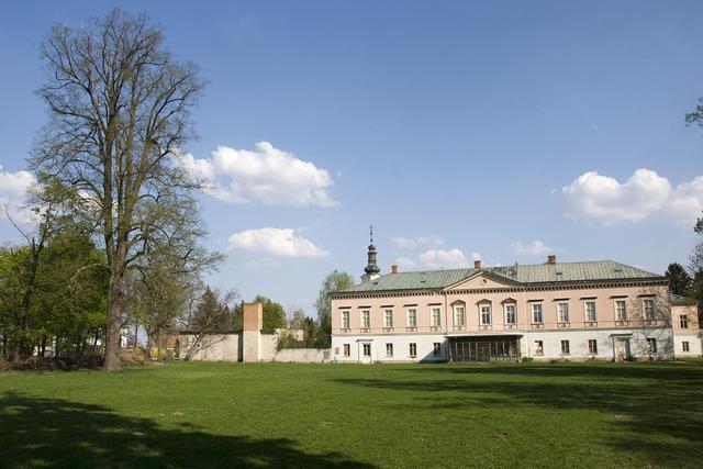 Park beim Chateau in Voderady