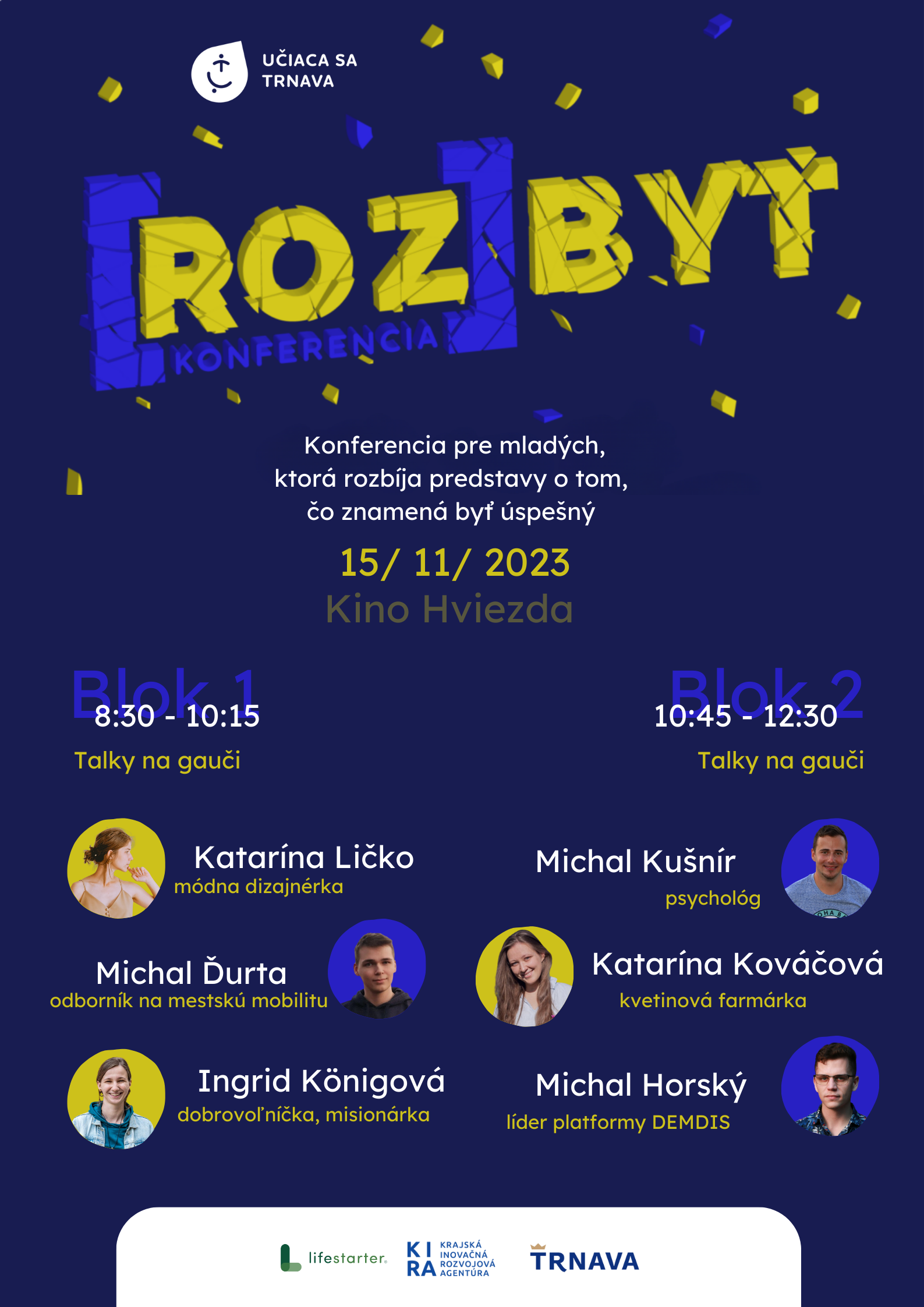 Konferencia ROZBYT - plagát